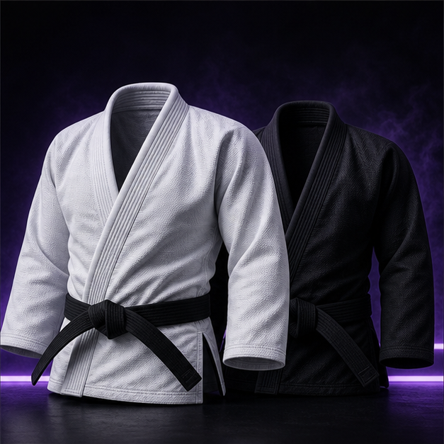 Ayzelify BJJ kimono gi category image for AI gi design generation
