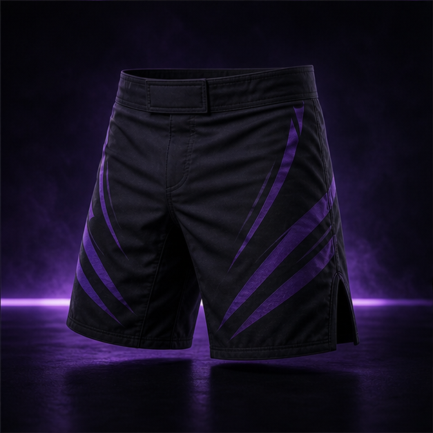 Ayzelify no-gi fight shorts category image for AI MMA shorts design generation
