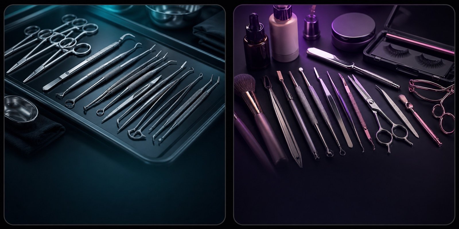 Ayzelify surgical and beauty product category visual for premium small tool listings