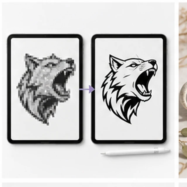Ayzelify Vectorize workflow for converting logos and artwork into production-friendly files